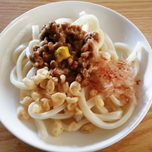 簡単！納豆ぶっかけうどん★